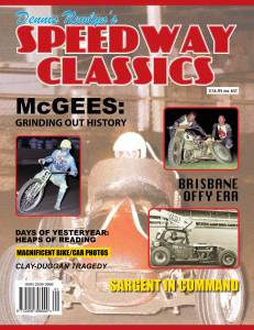 Dennis Newlyn's Speedway Classics Magazine Cover